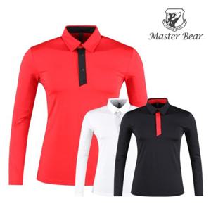 마스터베어 고기능 배색 스윙 골프셔츠 MS20S406