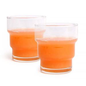 오션글라스 트리플 언더락잔 위스키잔 양주잔 유리컵 250ml 6p 세트(B10209)