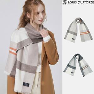 루이까또즈 브래드체크 울캐시 머플러 2EMW051