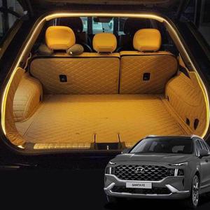 캠핑장비 더뉴싼타페 차박 식빵등 LED 트렁크 조명 감성무드