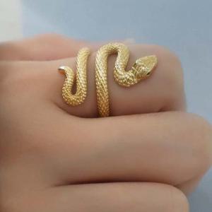 뱀반지 패션 스네이크 반지 포인트 행운 특이한