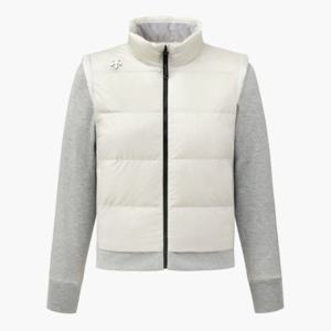 데상트골프패딩 VQA DQ42WFKOO2-IVYG 여성 스피릿 하이브리드 다운 점퍼 / Ivory