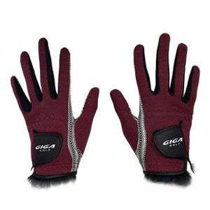 에코퍼 양손 골프장갑 와인 여성 겨울 등산 방한