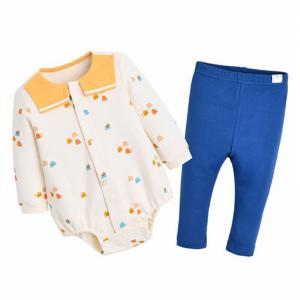 [모이몰른]유아 다바양면 롬퍼스 세트 M244ANN08P