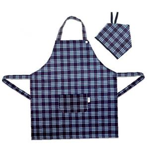 핸드메이드 아동용 버튼형 앞치마 북유럽 삼각