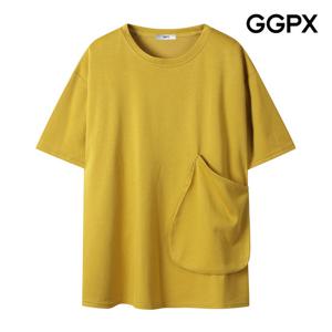 [지지피엑스]빅 포켓 라운드넥 루즈핏 티셔츠 (GP6TS025F)