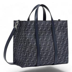 (남성) 펜디 24SS FF자카드 패브릭 네이비 쇼퍼백 7VA390AG0M F1O97