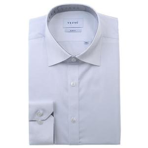 [예작]YJFSUS541_배색 포인트 스판 솔리드 슬림 긴소매