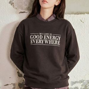 [지오다노] 여자 간절기 겨울 테리 기모 맨투맨 (굿에너지) 593032