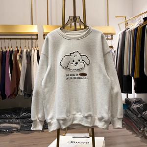 [에이시크] 투투 입체 퍼피 자수 맨투맨 C25DTS144