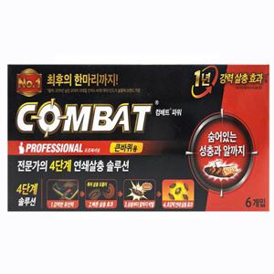 헨켈 컴배트 파워 큰바퀴용 6개입 바퀴벌레약