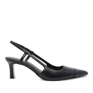 마이클코어스 알로라 미디엄 힐 포인티드 토 슬링백 40R6AOMS1