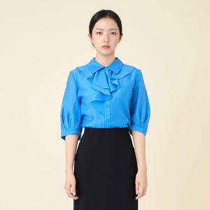 [린(의류)]쿠넬리 프릴 블라우스 (LGBLPE9600)