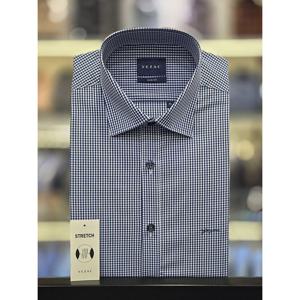[예작][예작] 면혼방 스판 잔체크 슬림핏셔츠 YJFSBS164BL (P003
