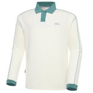 [와이드앵글]남성 WG 티핑 폴로 티셔츠 WMW23271W3