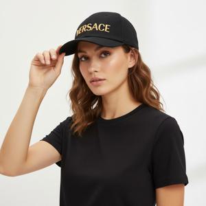 VERSACE EMBROIDERED LOGO BASEBALL CAP (1001590 1A08103 2B150) (로고 자수 볼캡)