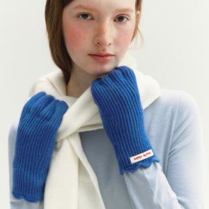 [마리끌레르][정가45,000]울 골지 핑거홀 장갑(MAFDAC09MBL)