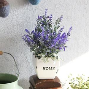 화분 아름다운 보라컬러 도자기 뉴 홈 라벤더