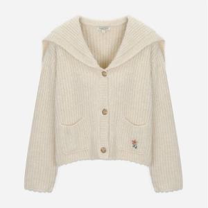 [써스데이아일랜드]세일러 카라 니트 가디건 T258MCD235W