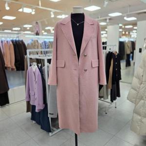 미센스 HC44 투버튼 사이드 포켓 롱기장 MB4YHMP104Z