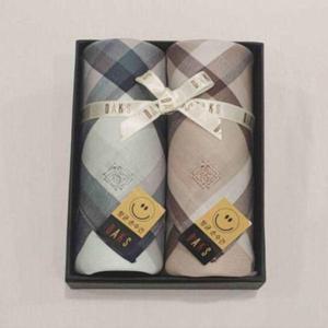 닥스손수건 DDU203 남녀 2매 선염 손수건세트