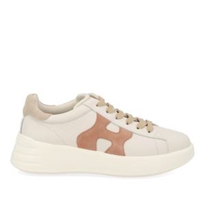 호간 가죽 라운드 토 레이스업 스니커즈 HXW5620DN6 1N1M0RV8