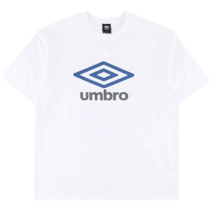 엄브로 에센셜 빅로고 반팔 티셔츠 UR123CRS18WHT