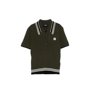 아미리 로고 자수 폴로 탑 AWTOKN1006