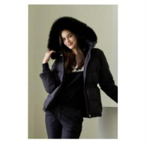 엘르골프 세이브존01 여성 퍼 후드 중기장 헤비 패딩점퍼 6J82005 199