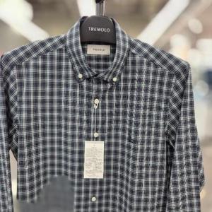 TREMOLO HC14 체크패턴 C셔츠 TRHNL5F8531
