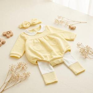 아가방 TC01 봄 니아하트바디수트상하(밴드)(YELLOW)_ 01T12795587