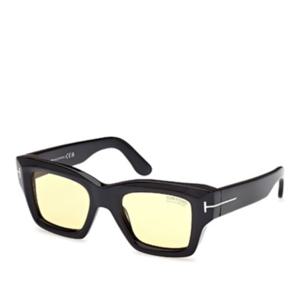 톰포드 스퀘어 프레임 볼드 템플 선글라스 FT1154_5001E 01E 50