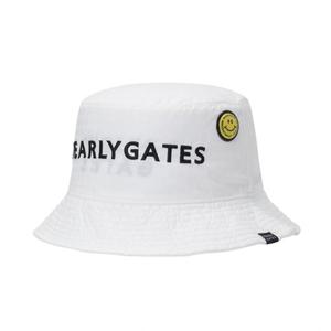 [파리게이츠] (531E4CPA42)공용 스마일 리버서블 하운드투스 버킷햇