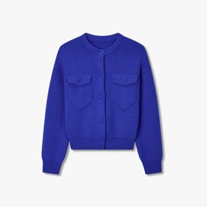 [보브]울 블렌드 플랩 포켓 가디건 7155450019