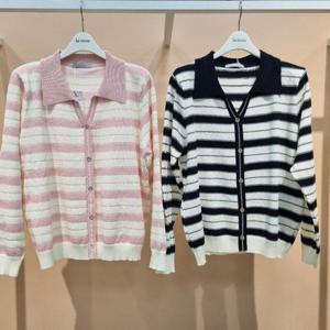 라티움 HC34 신축성좋고착용감좋은단가라단블링버튼니트 T2613sw03