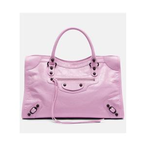 발렌시아가 Le City 미디엄 레더 토트 백 P01121146