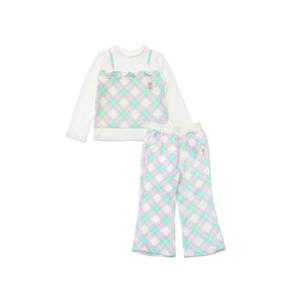 [프렌치캣(백)]IV 체크 뷔스티에 TS상하셋트(Q51DKT260KP160)