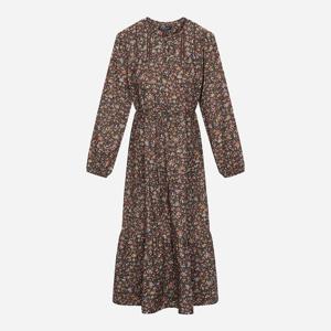 [써스데이아일랜드][여성]플라워 기모 티어드 원피스(T258MOP244W)