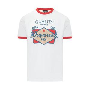 디스퀘어드2 반팔 티셔츠 S71GD1658D20033 964 WHITE RED