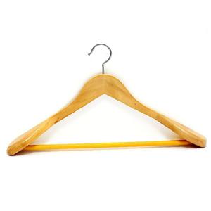 고급 원목 양복 옷걸이(베이지) 원목옷걸이