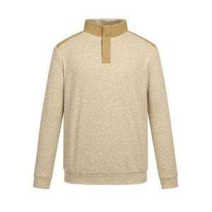 [팬텀]겨울 남성 우븐 패치 방풍 반버튼 긴팔 티셔츠 / 211E4TH1