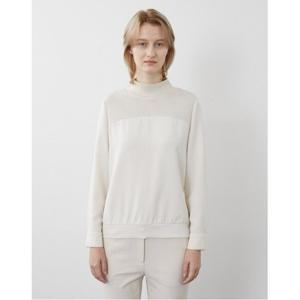 [올리비아로렌][비밀특가] 반넥 블라우스형 티셔츠__VOCAL3W9131