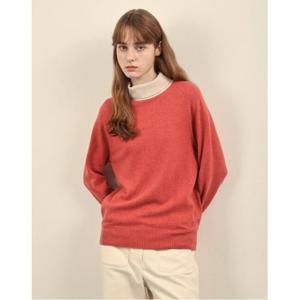 [올리비아로렌][비밀특가] 넥배색 라쿤 풀오버_VOCBL4WA321