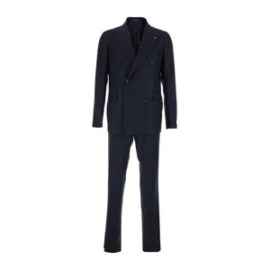 딸리아또레 더블브레스트 노치 라펠 울 수트 2SVS20B11 070001B