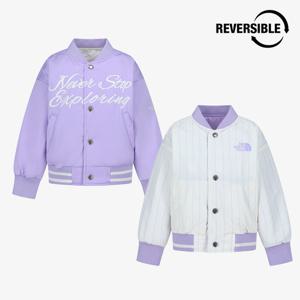 NJ3NS01U 라벤더 리버서블 스타라인 양면 자켓