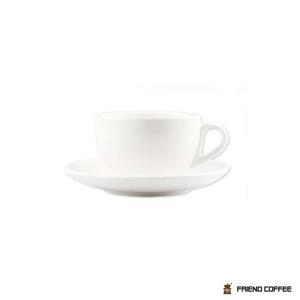 KYJ 드립 커피잔 받침 화이트 250ml