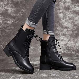 여성 4cm 기모 앵클부츠 겨울 앵글 방한부츠 털부츠