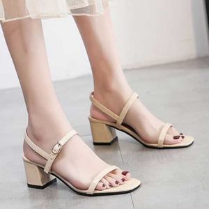 여름 원피스 샌들 직장인 코디 데일리 패션 스타일