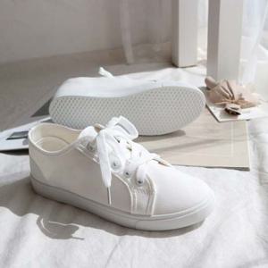 초깔끔한 기본스타일 캔버스 데일리 스니커즈 운동화