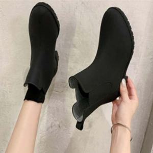 여성화 레인부츠 비오는날 첼시 발목장화 방수슈즈